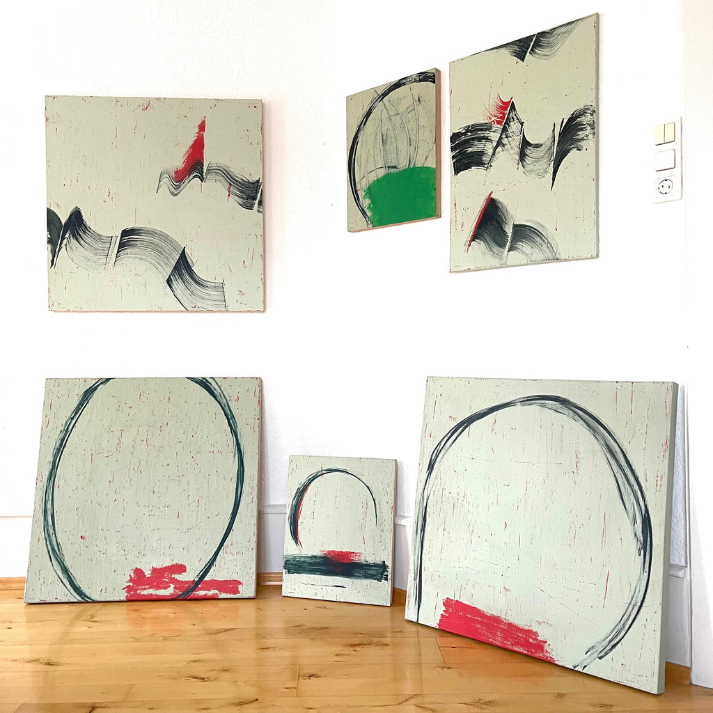 Working in Series. And how intention shifts and deepens along the way.