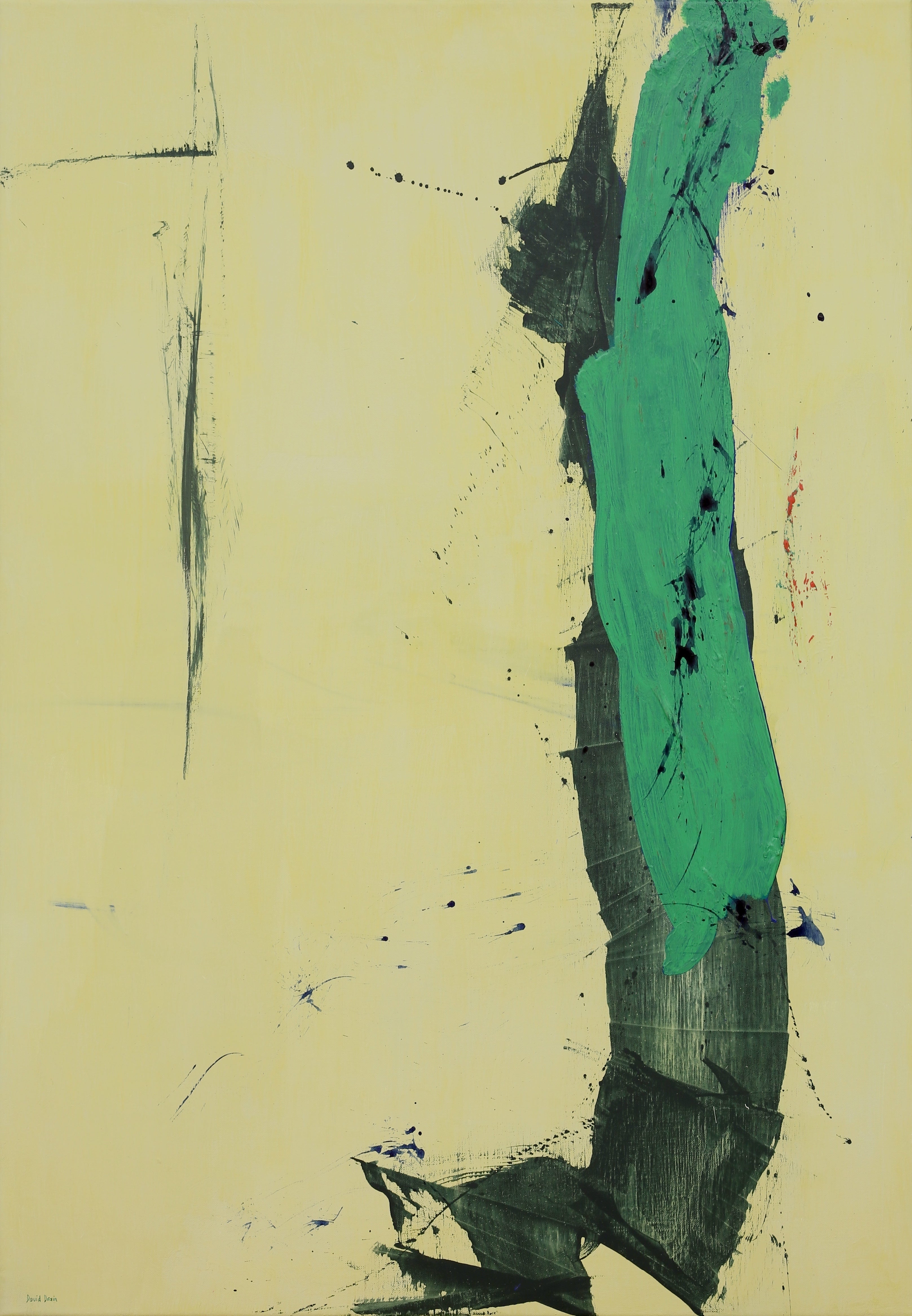 Presences I <br> 80 x 80 x 3 cm, 2026 <br> €3230