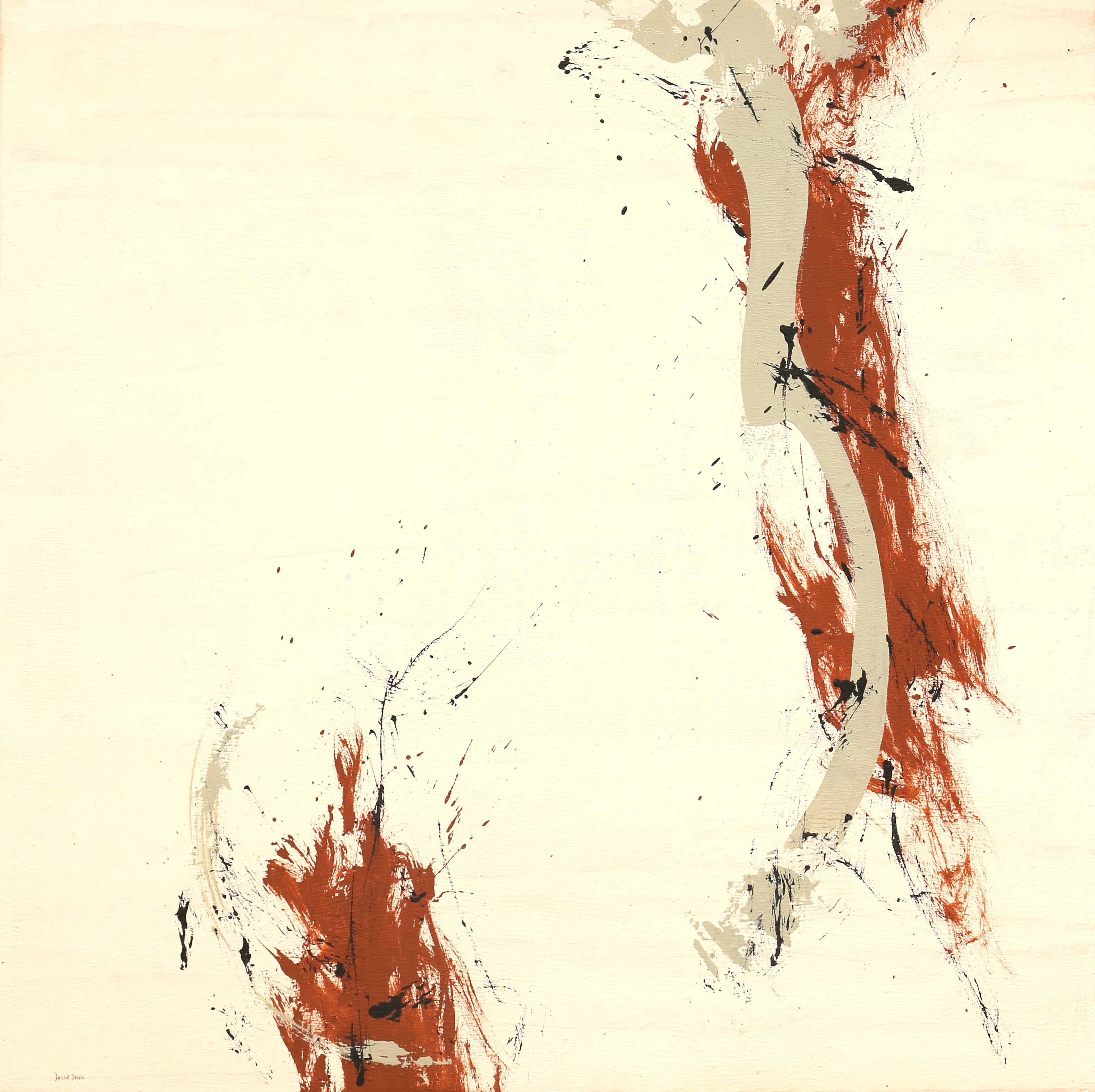 Presences IV <br> 80 x 80 x 3 cm, 2026 <br> €3040