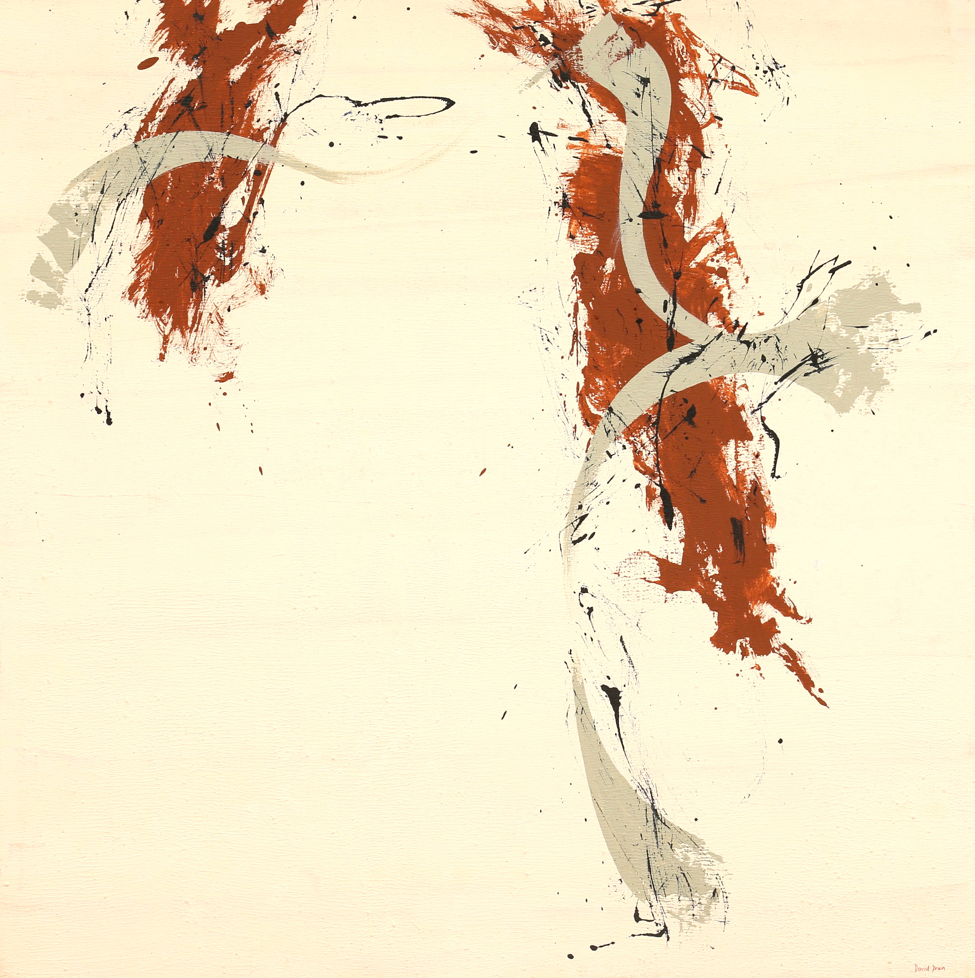 Presences IV <br> 80 x 80 x 3 cm, 2026 <br> €3040