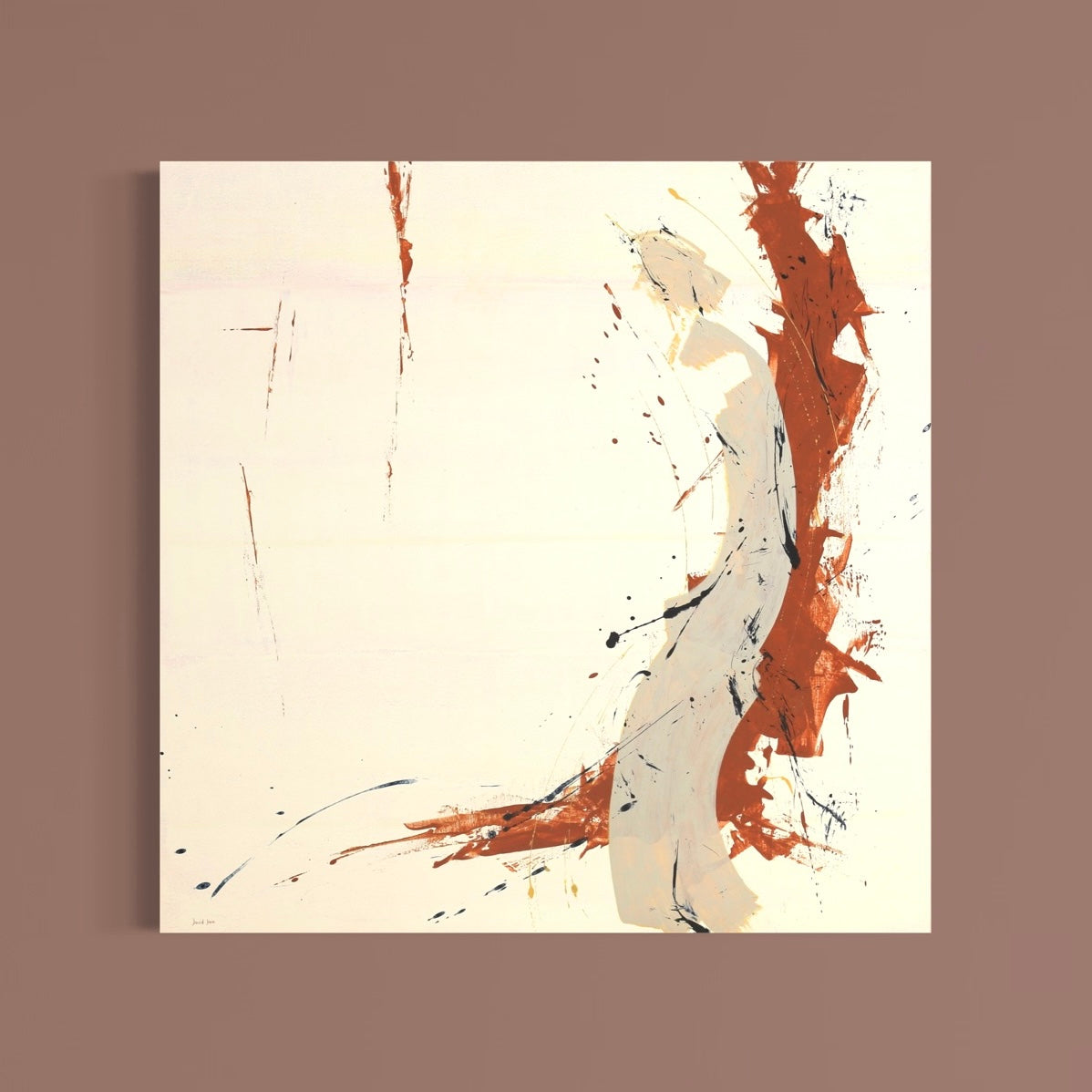 Presences III <br> 70 x 70 x 3 cm, 2026 <br> €2660