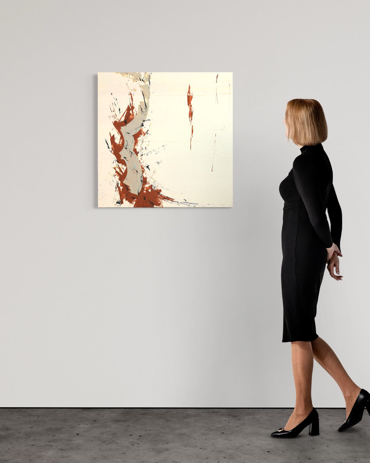 Presences II <br> 70 x 70 x 3 cm, 2026<br> €2660