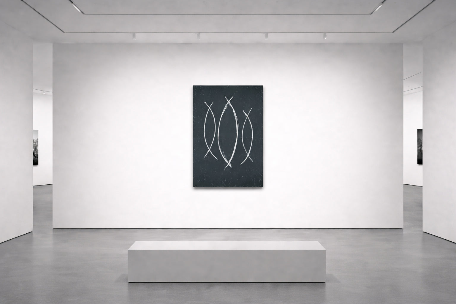 Shapes of Presence II <br> 100 x 70 x 2 cm