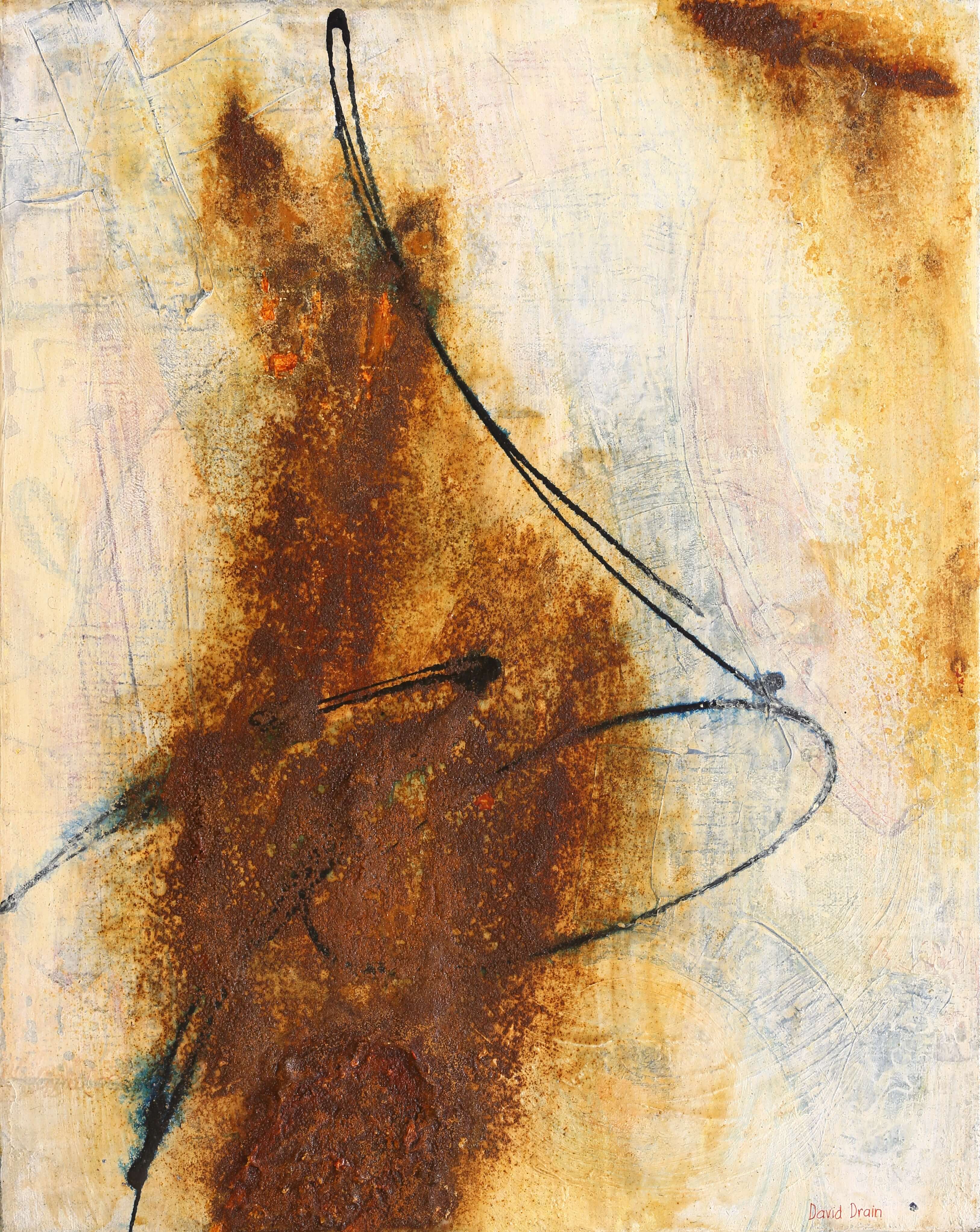 Iron Rust X. Iron Rust X. Abstract fine art paintings series